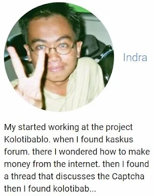 Testimony Kolotibablo Member dari Indonesia